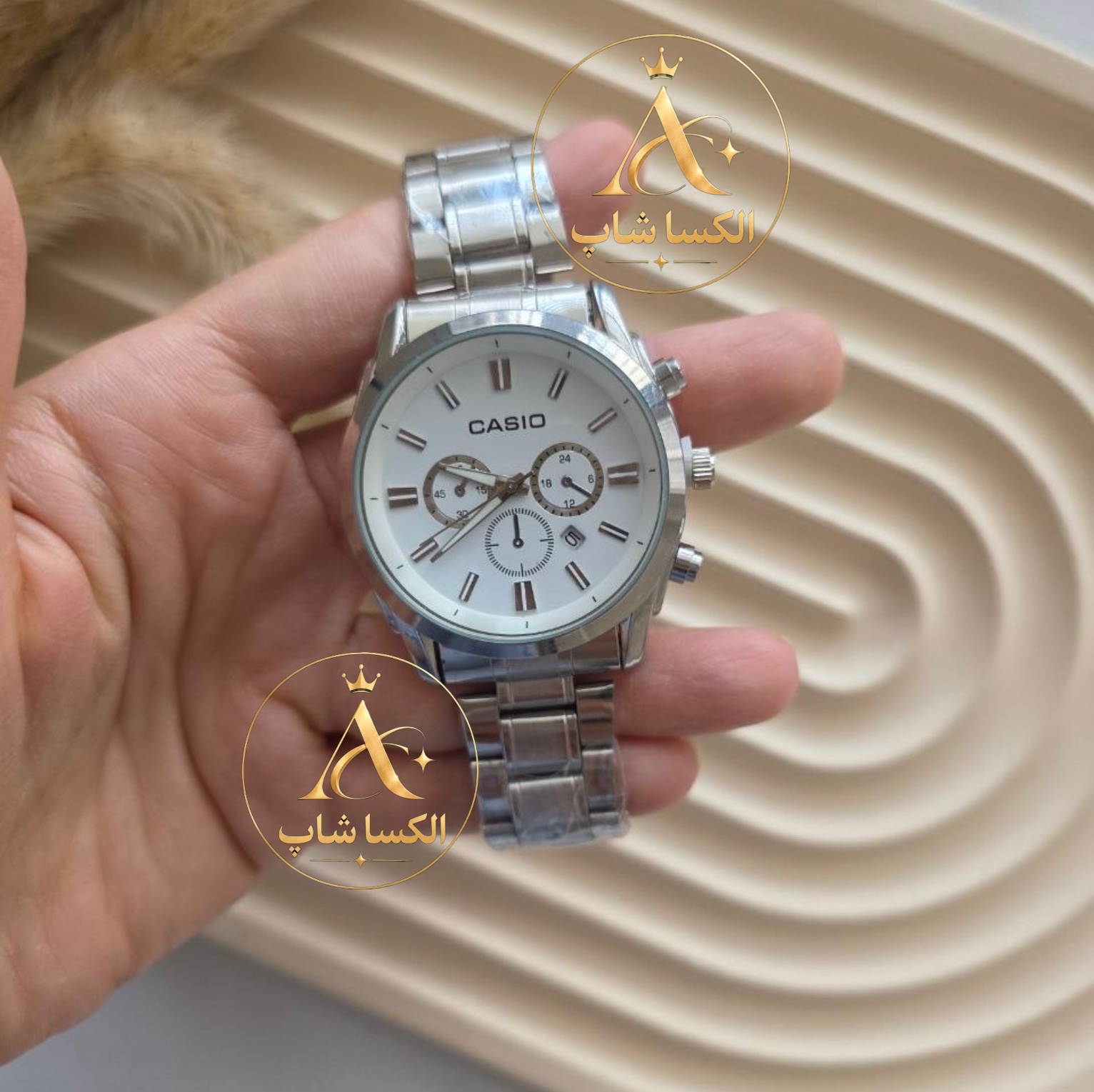 ساعت مردانه کاسیو طرح کرنو