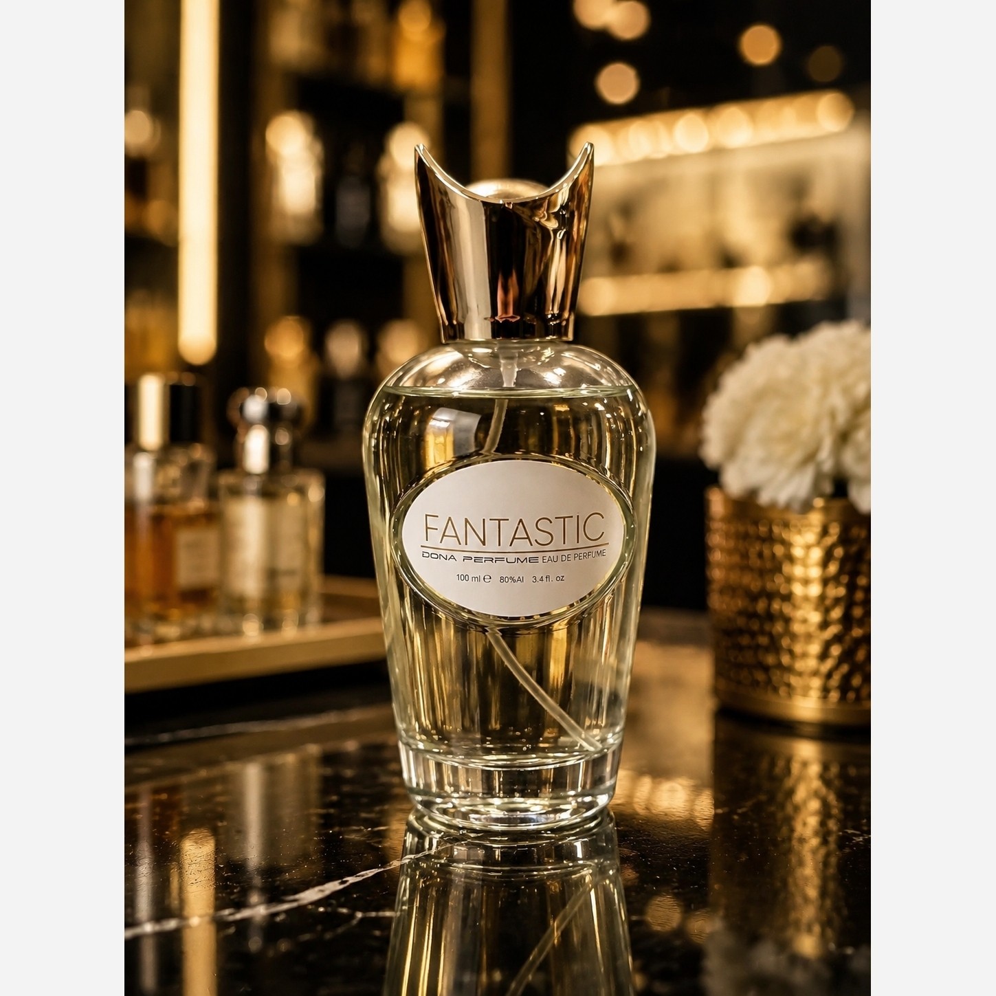 ادکلن زنانه Fantastic برند Dona Perfume رایحه ای رویایی خنک وماندگار(100 میل)