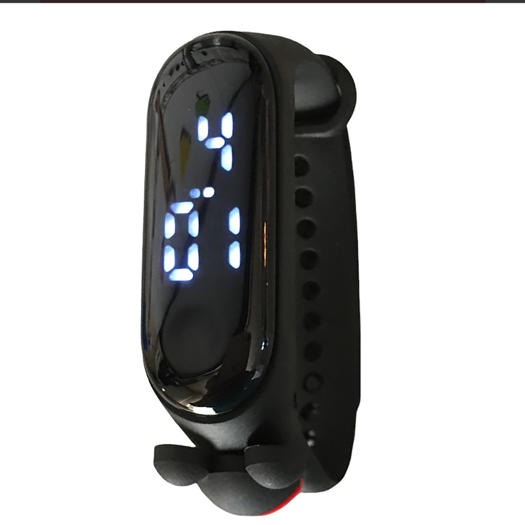 ساعت مچی دیجیتال بچگانه مدل لمسی ضد آب فانتزی کد BLK MOS 7700