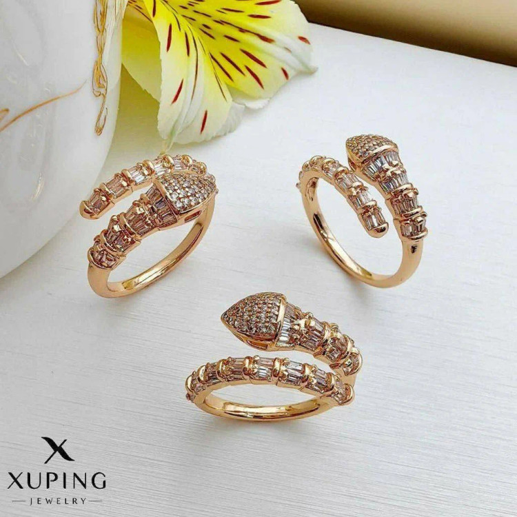 انگشتر فری سایز طرح مار رنگ ثابت ژوپینگ کد 2798