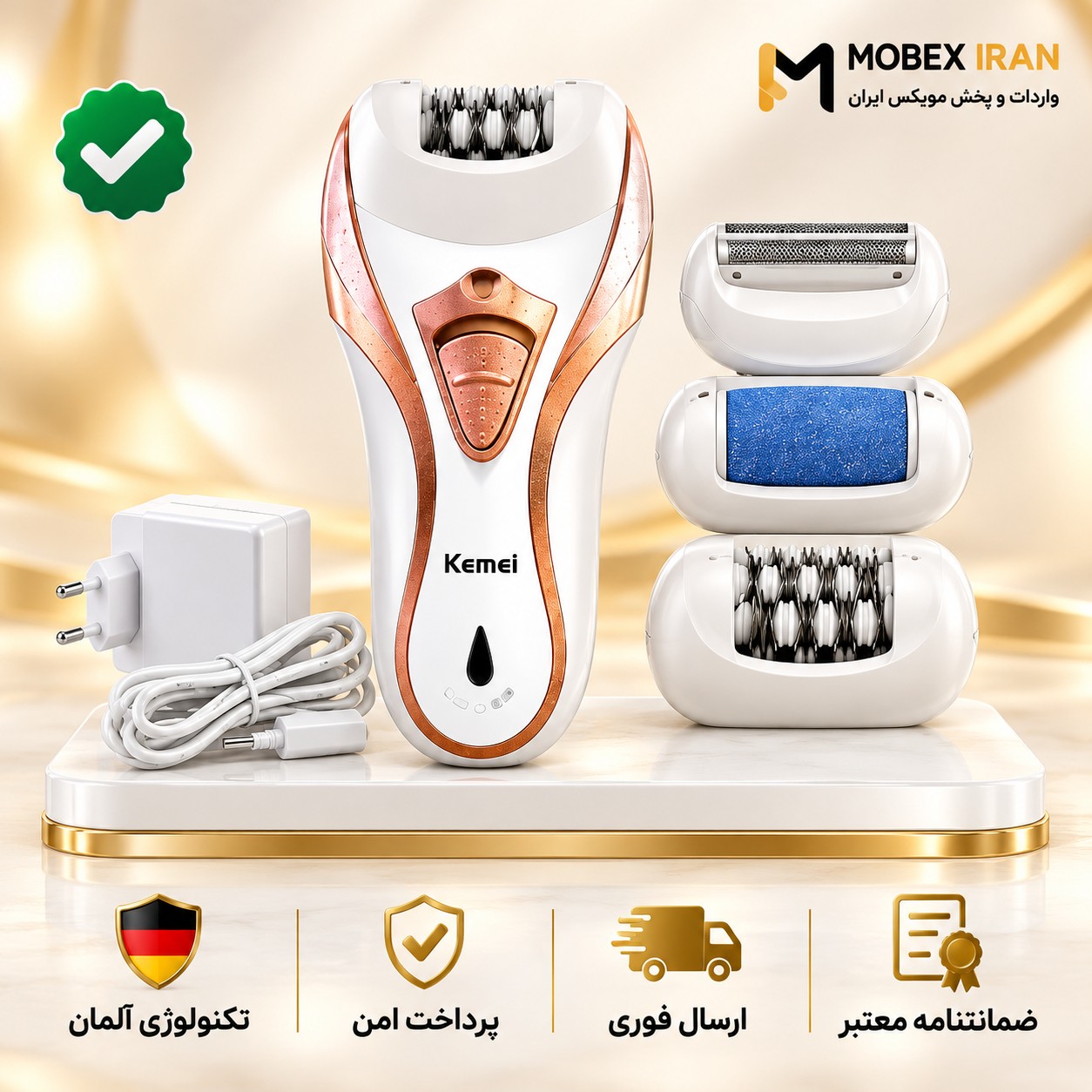 اپلیدی کیمی اصلی 3010/وارداتی گارانتی طلایی/چندکاره/اقساطی