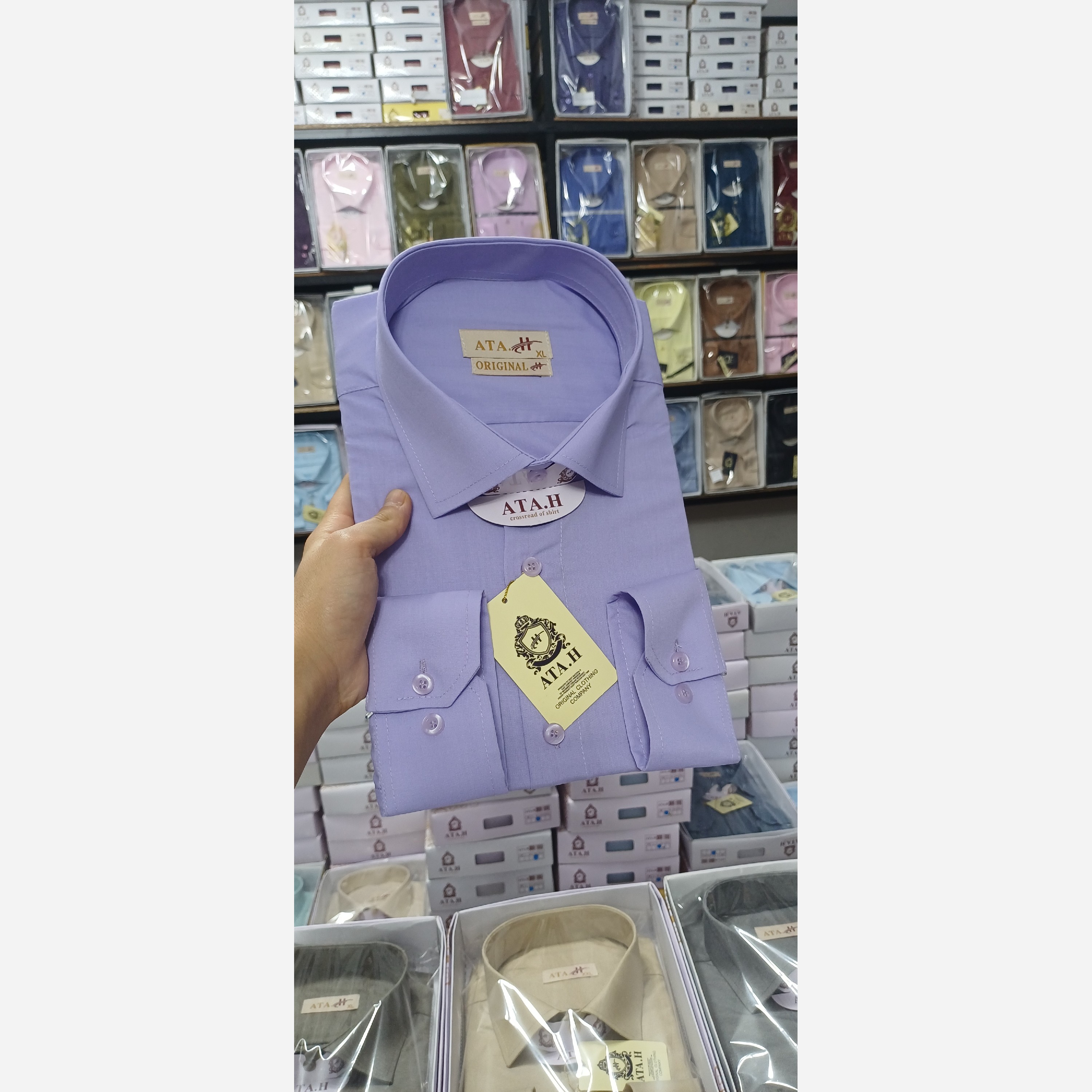 پیراهن مردانه یاسی سیر تترون درجه یک