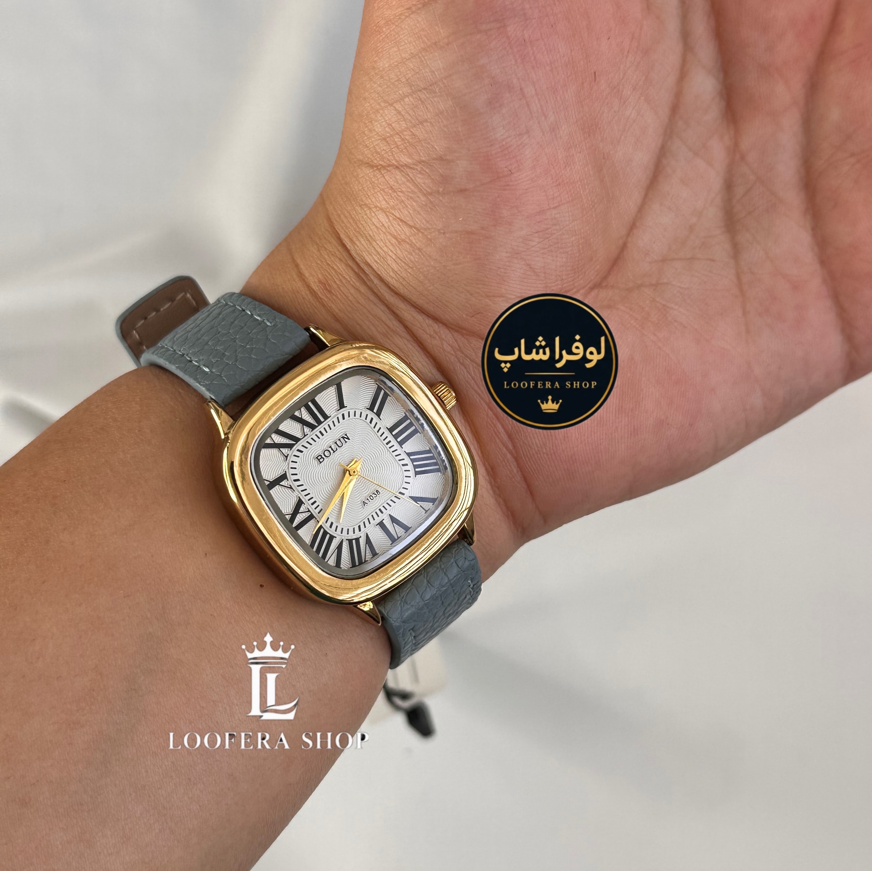 ساعت دخترانه بولون چرمی