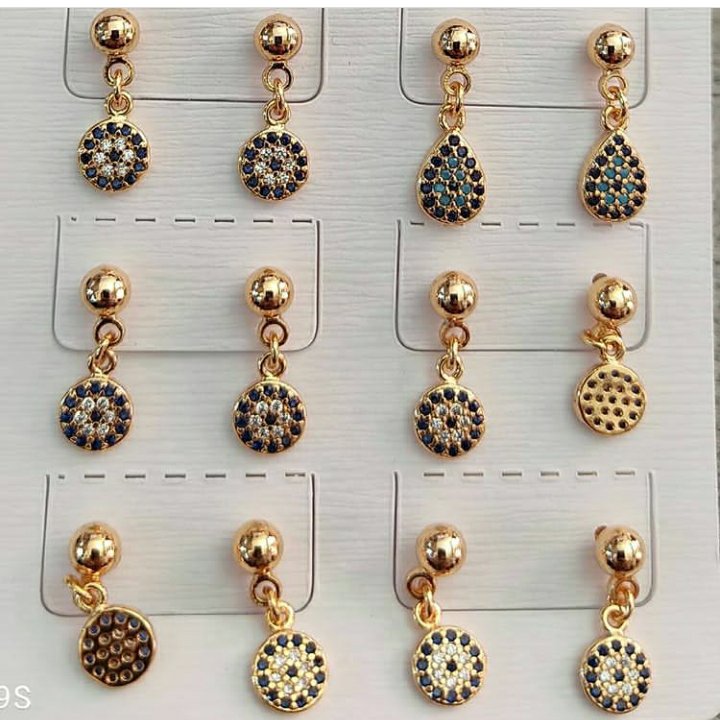 گوشوار آویز سوزنی😍🥰🌺 رنگ ثابت👌👌👌 ضدحساسیت😇😇😇