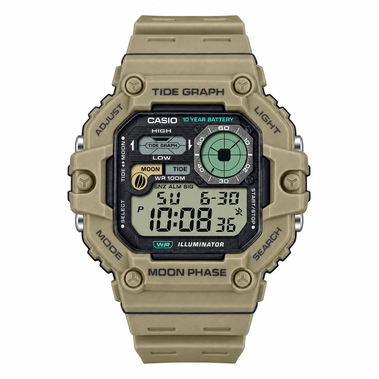 ساعت مردانه کاسیو اورجینال رفرنس WS-1700H-5A ژاپن با گارانتی و پک Casio ساعت مچی