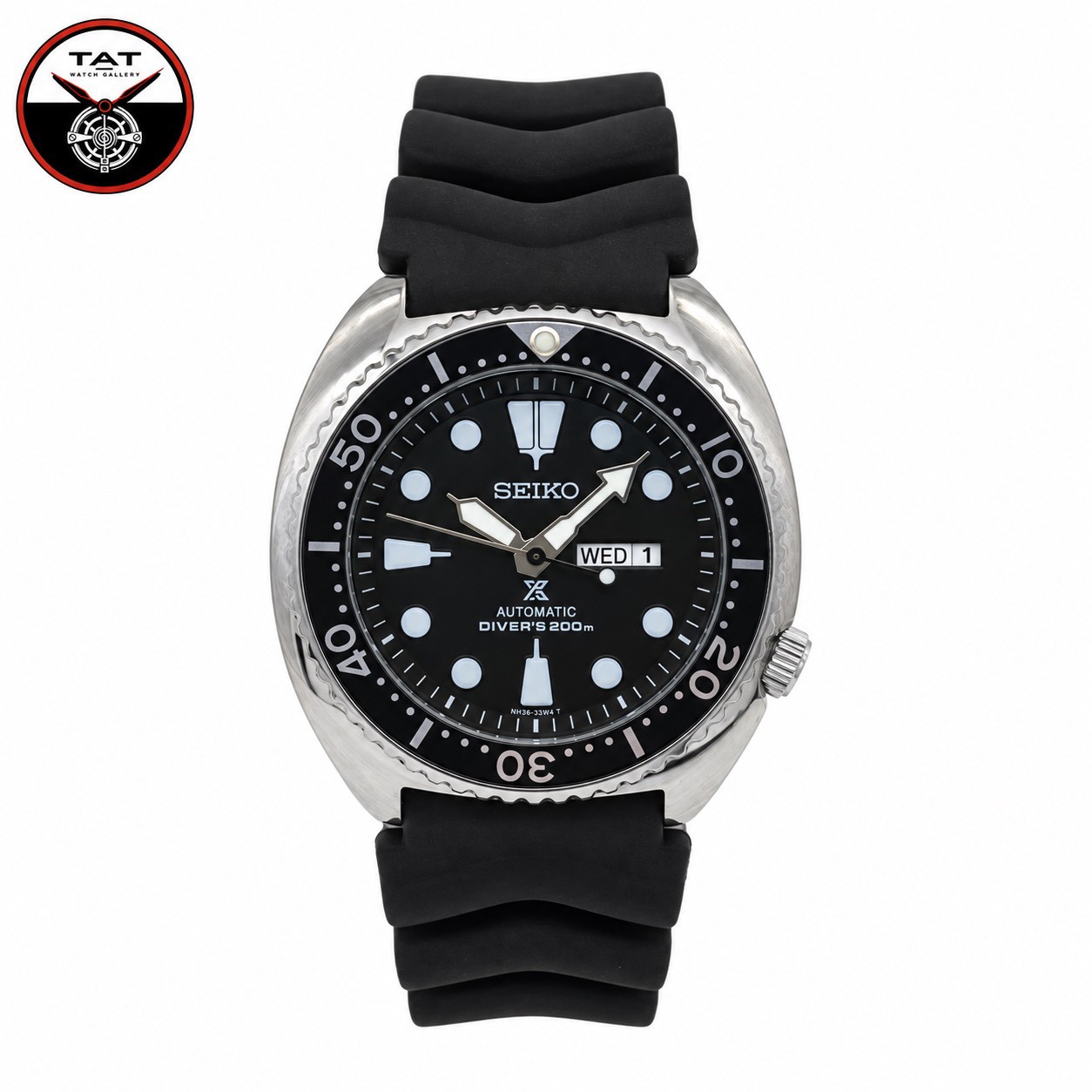 ساعت مردانه سیکو بند رابر با یکسال گارانتی ارسال رایگان و جعبه Seiko ساعت مچی