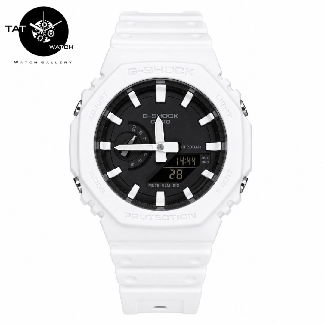 ساعت مردانه جی شاک Ga2100 موتور ژاپن یکسال گارانتی ارسال رایگان با جعبه کاسیو Casio G-Shock ساعت مچی جیشاک