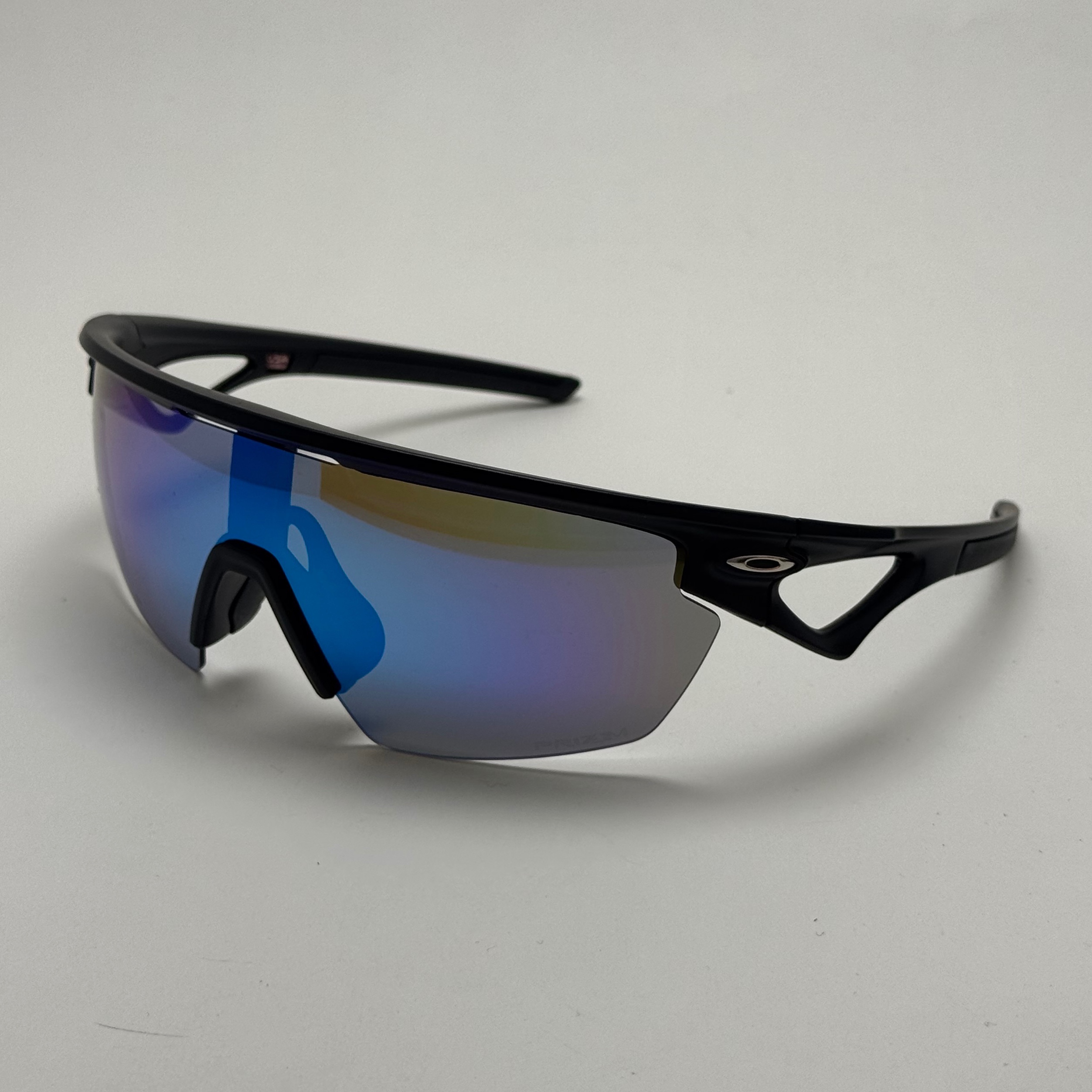 عینک آفتابی اسپرت Oakley اوکلی با لنز PRIZM مشکی عدسی آبی مدل SPHARA