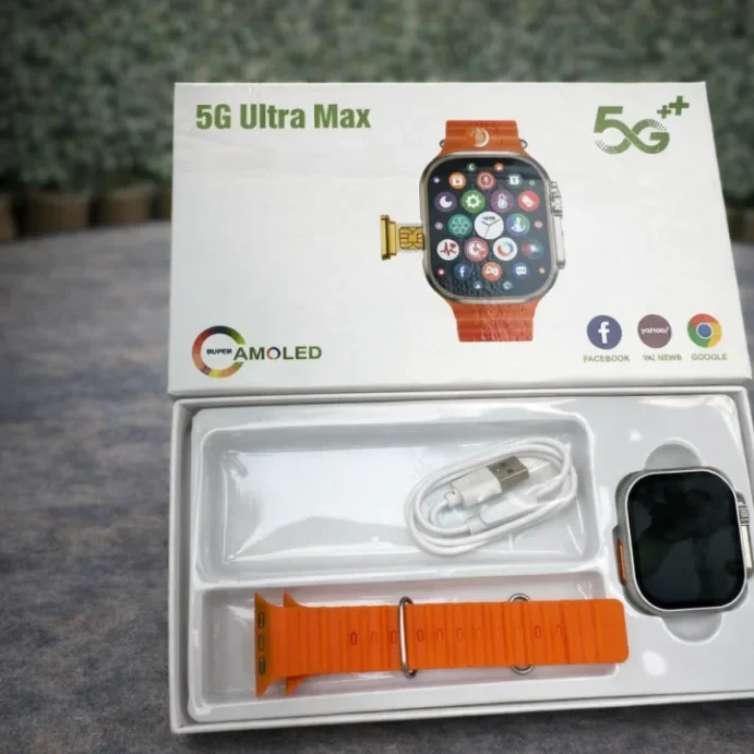 ساعت هوشمند 5G ULTRA MAX سیم کارت خور