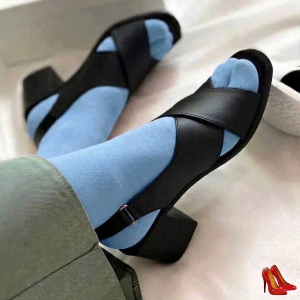 صندل زنانه، صندل ضربدری،صندل راحتی، صندل پاشنه دار، دمپایی زنانه، کفش زنانه، صندل جلوباز(مدل شیلا آنجلا)(ارسال رایگان)